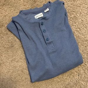 Men’s Haggar Long sleeve thermal Henley